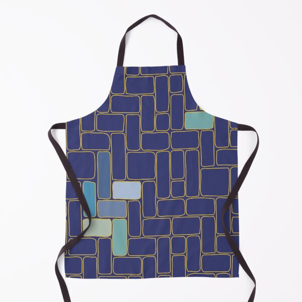 Item preview, Abstract Brick Throw Pillow pattern 2 designed and sold by blueocan.