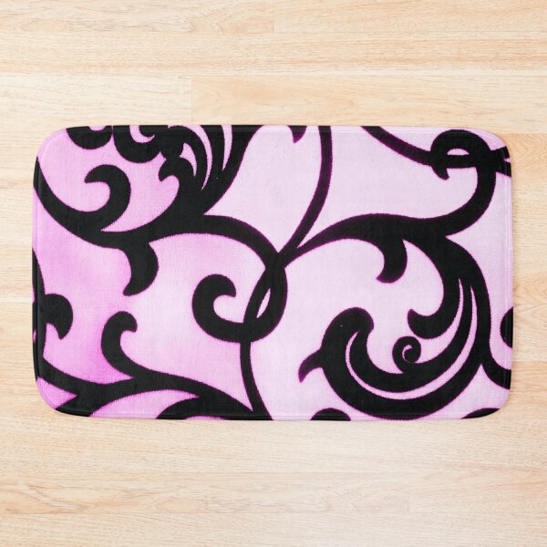 Item preview, Black and Pink Velvet Texture Pattern designed and sold by antevasinart.