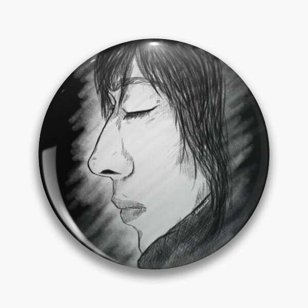 Item preview, Gang Dong Won, B&W profile designed and sold by AilurusDraws.
