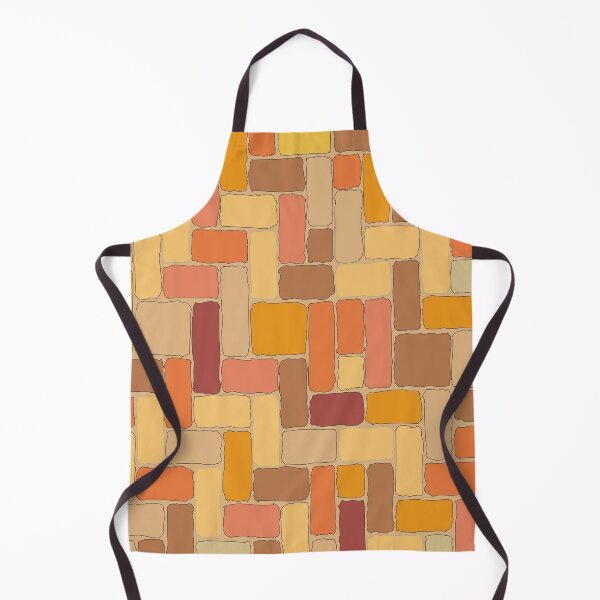 Item preview, Abstract Brick Throw Pillow pattern 4 designed and sold by blueocan.