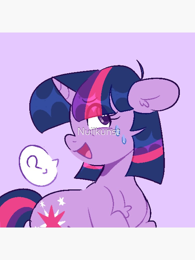 Worried Princess Twilight Sparkle - My Little Pony - Sticker