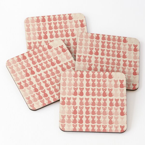 Item preview, Pink Cat Pattern designed and sold by antevasinart.