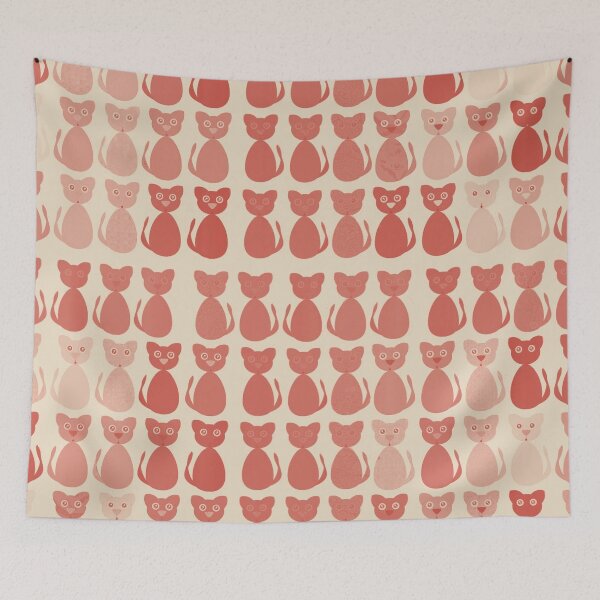 Item preview, Pink Cat Pattern designed and sold by antevasinart.