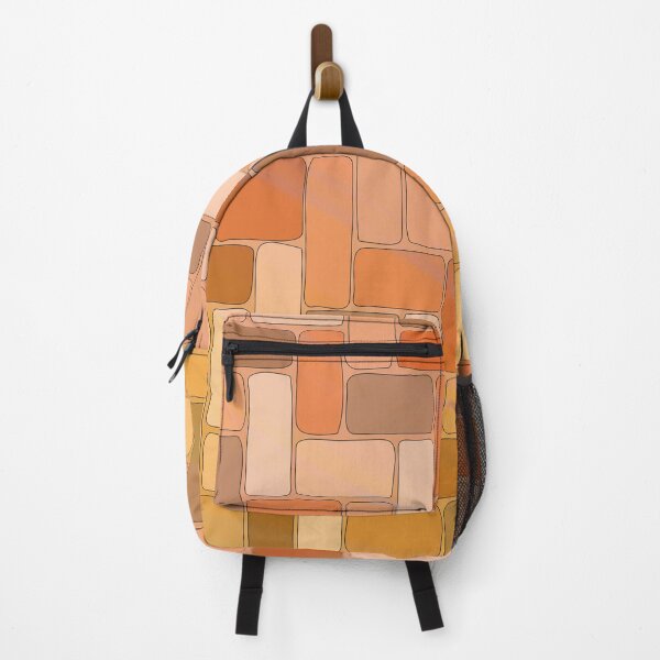 Item preview, Abstract Brick Throw Pillow pattern 5 designed and sold by blueocan.