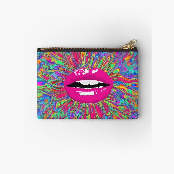 Item preview, Magic Kiss Lips Flower Power Mandala designed and sold by EDDArt.