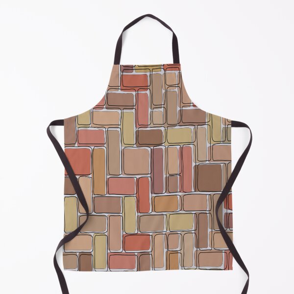 Item preview, Abstract Brick Throw Pillow pattern 6 designed and sold by blueocan.