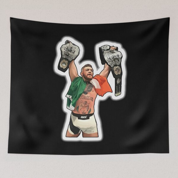 Item preview, Conor McGregor Win Illustration designed and sold by SunnivaOsmond.