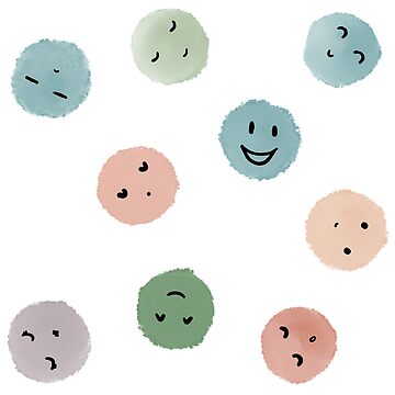 Artwork thumbnail, Smiley faces confetti  by Fatamimosh