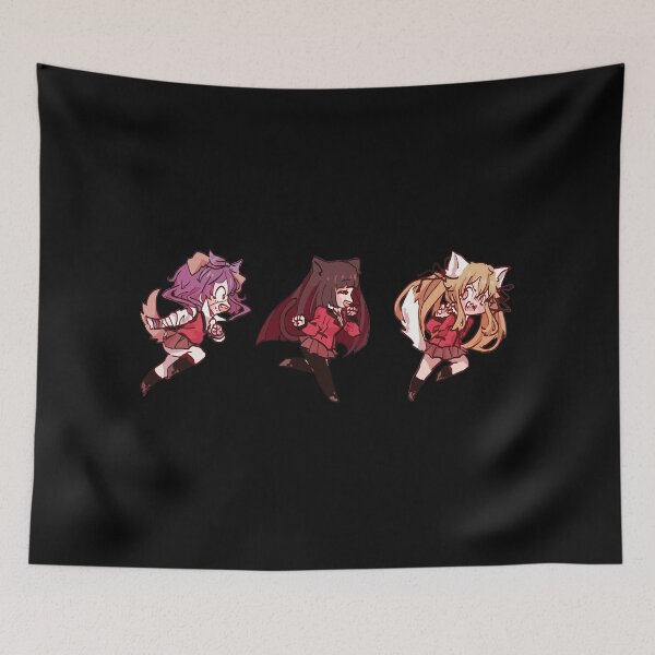Item preview, Cute Neko Kakegurui Chibi designed and sold by MangaMolly.