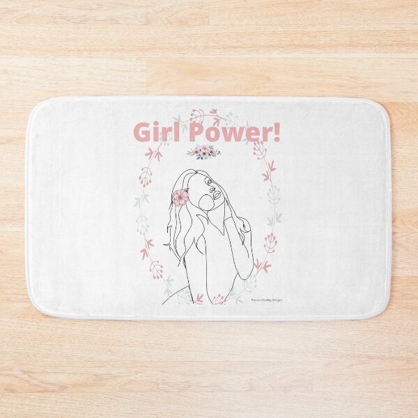 Item preview, Pink Girl Power with flower designed and sold by PalomaHealing24.