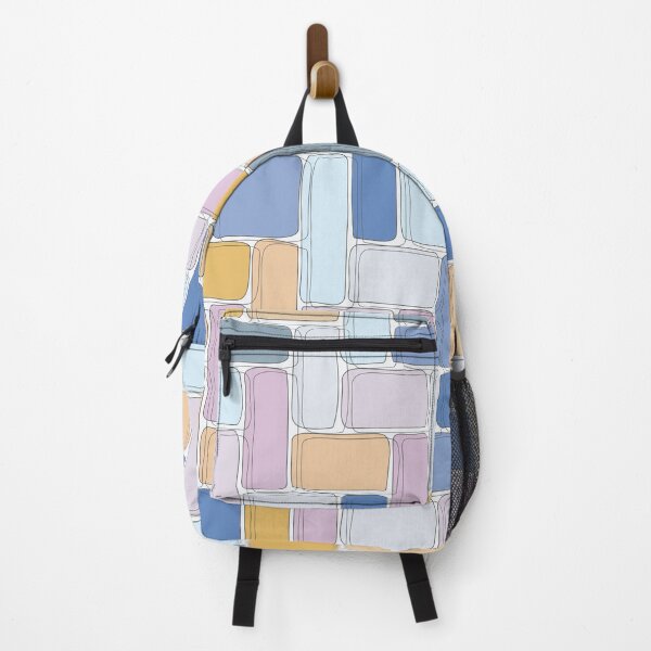Item preview, Abstract Brick Throw Pillow pattern 8 designed and sold by blueocan.