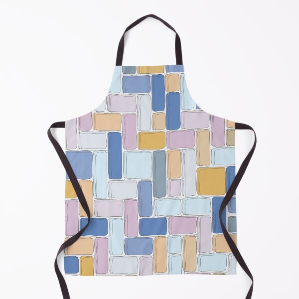 Item preview, Abstract Brick Throw Pillow pattern 8 designed and sold by blueocan.