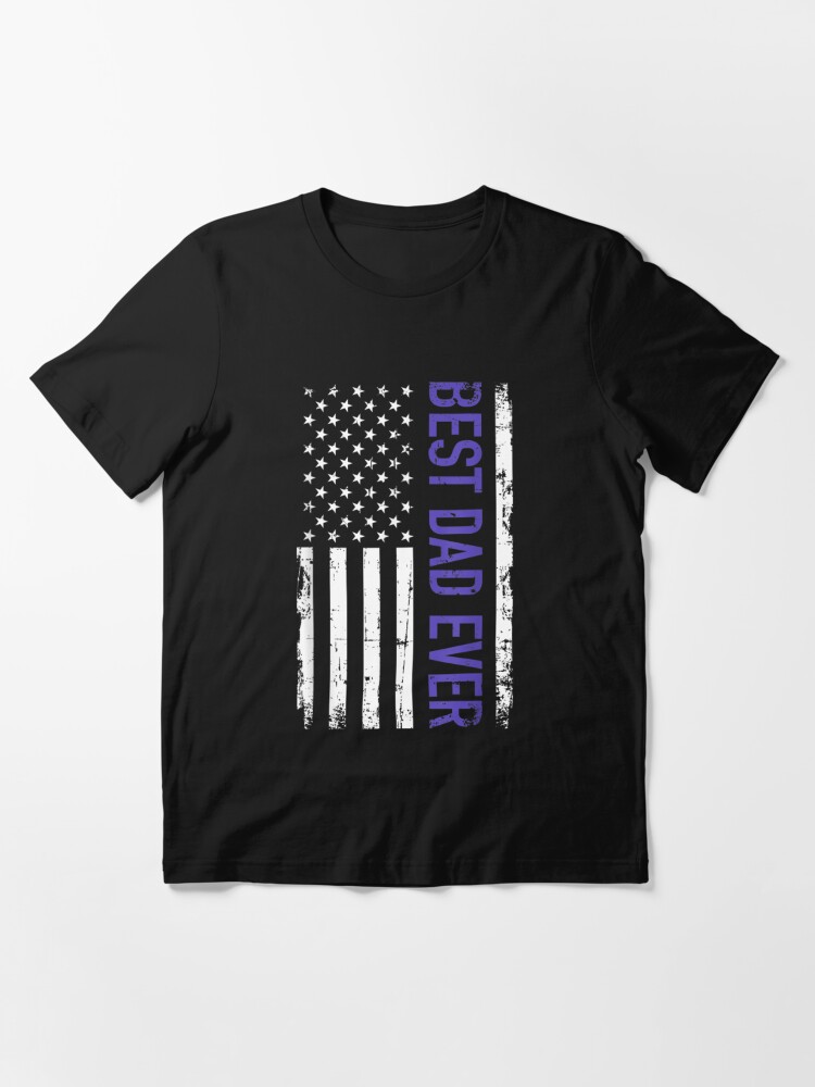 American Flag Best Dad Ever The New York Giants Father T-Shirt - T-shirts  Low Price