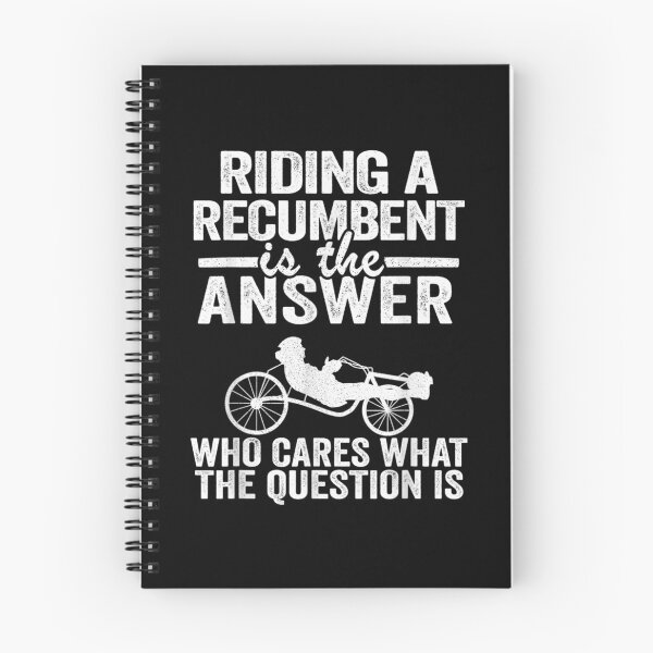 Item preview, Riding A Recumbent Is The Answer Trike Bicycle Recumbent  designed and sold by AlvaShop.