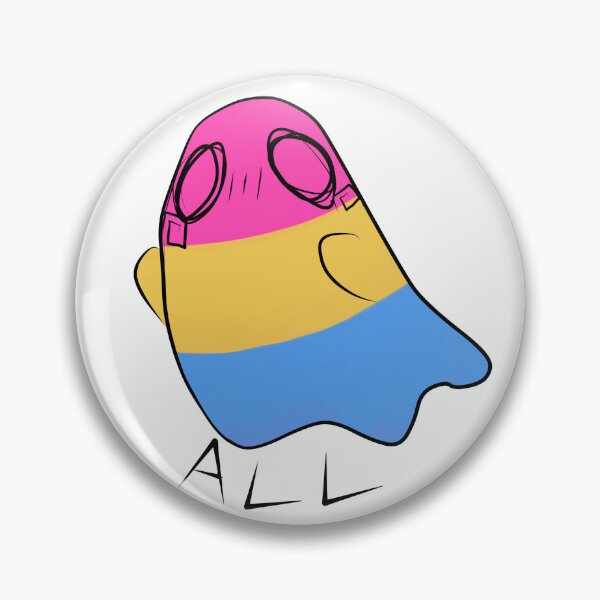 Item preview, Pansexual ghost designed and sold by Cavity .exe.