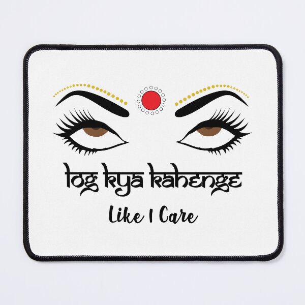 Item preview, Log Kya Kahenge Funny Indian Pakistani Desi Women designed and sold by alltheprints.