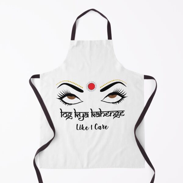 Item preview, Log Kya Kahenge Funny Indian Pakistani Desi Women designed and sold by alltheprints.