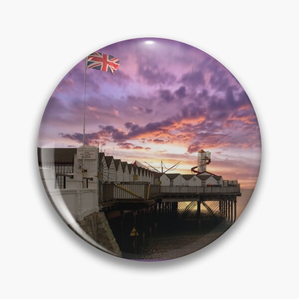 Item preview, Herne Bay Pier Sunset Sky  designed and sold by Alisonchambers2.