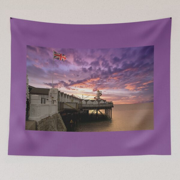 Item preview, Herne Bay Pier Sunset Sky  designed and sold by Alisonchambers2.