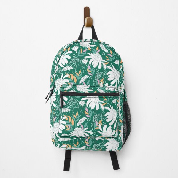 Item preview, Torch Ginger Flower White Green designed and sold by Insvy Design Studio.