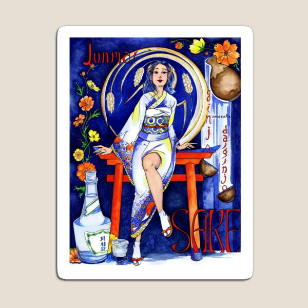 Junmai Sake Magnet