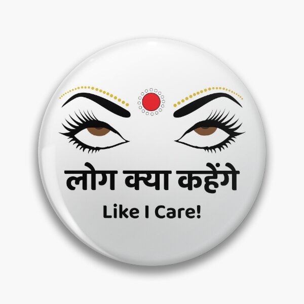 Item preview, Log Kya Kahenge Funny Indian Pakistani Desi Women designed and sold by alltheprints.