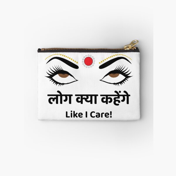 Item preview, Log Kya Kahenge Funny Indian Pakistani Desi Women designed and sold by alltheprints.