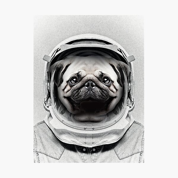 Item preview, Puggly Pawstrong Astro Dog designed and sold by Vin Zzep.