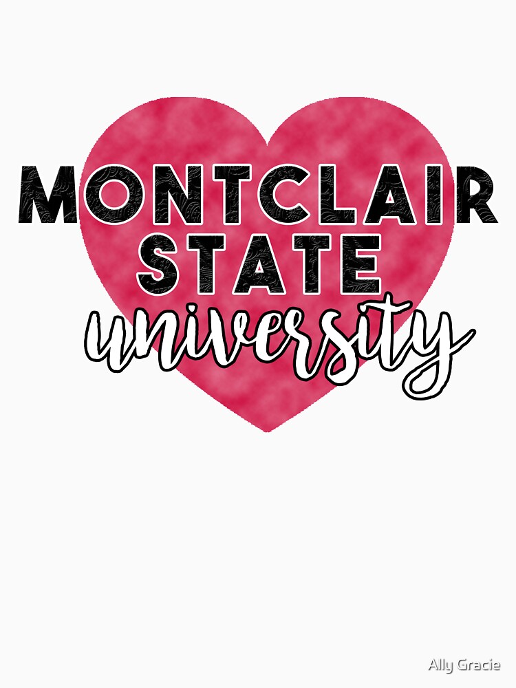 "Montclair State University" Tshirt by ally1021 Redbubble
