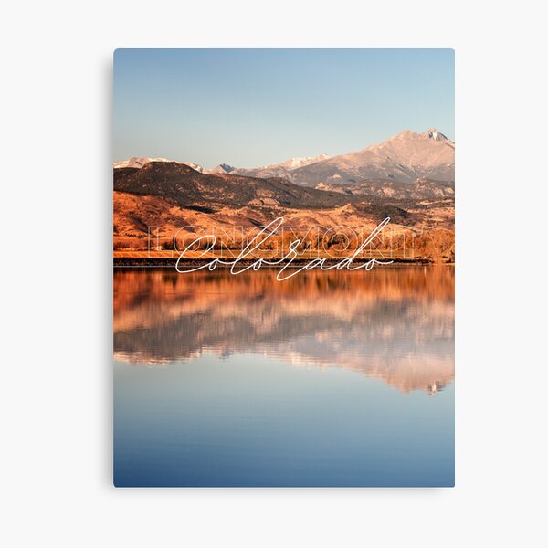Copy of Copy of Longmont Colorado design Canvas Print
