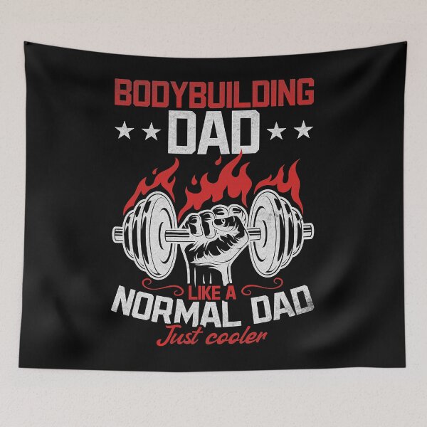 Item preview, Bodybuilding Dad Like A Normal Dad Just Cooler designed and sold by adxota.