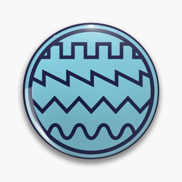 Item preview, Synthesizer Waveforms Blue designed and sold by AtomicMalibu.