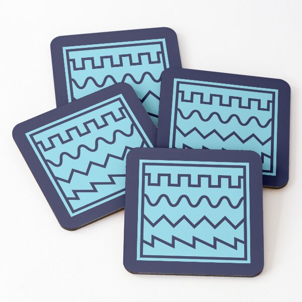 Item preview, Synthesizer Waveforms Blue designed and sold by AtomicMalibu.