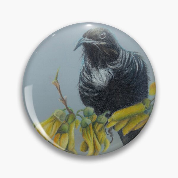 Item preview, New Zealand Native Tui designed and sold by Moya Deacon Radley.