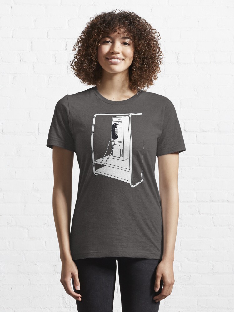 Alternative Ansicht von Alte Schultelefonzelle Essential T-Shirt