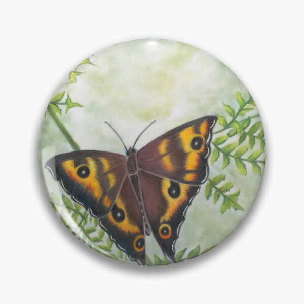 Item preview, New Zealand Forest Ringlet Butterfly designed and sold by Moya Deacon Radley.