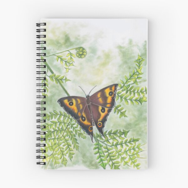 Item preview, New Zealand Forest Ringlet Butterfly designed and sold by Moya Deacon Radley.