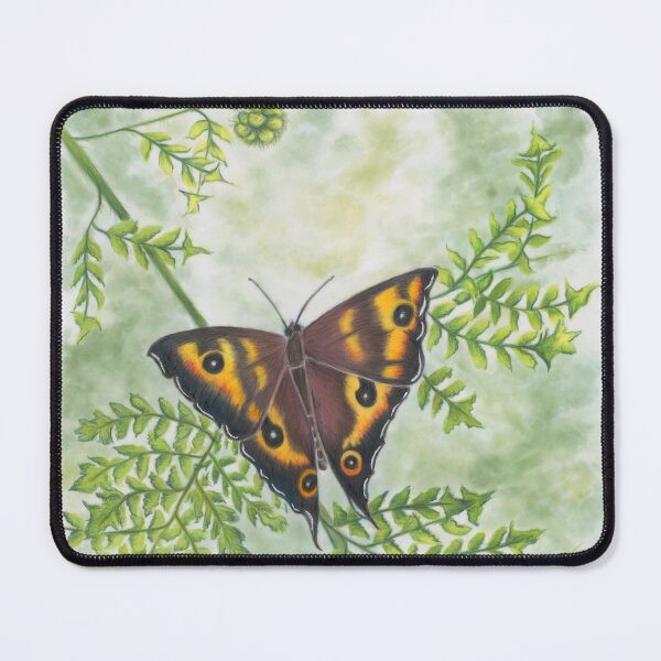 Item preview, New Zealand Forest Ringlet Butterfly designed and sold by Moya Deacon Radley.
