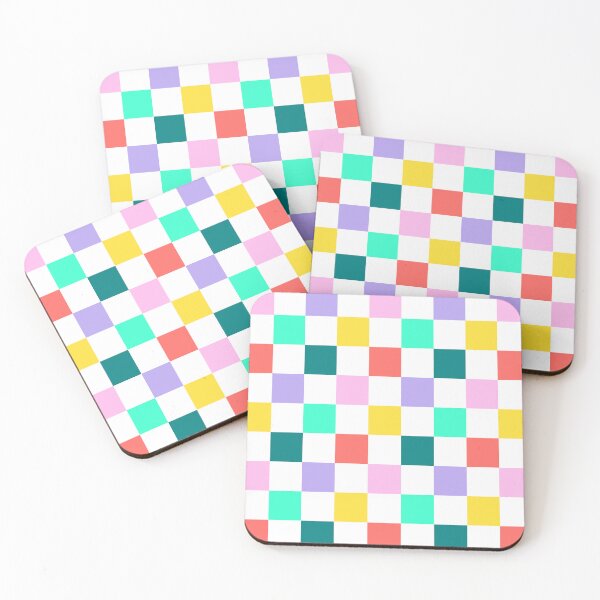 Item preview, Checkerboard pattern RAINBOW 2 designed and sold by alienrabbit.