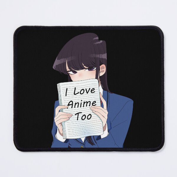 Item preview, Komi-san loves anime designed and sold by ChibiCheems.