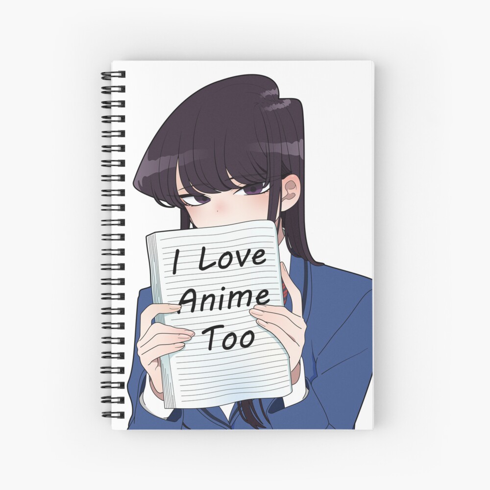 osana najimi - Komi Can't Communicate Spiral Notebook for Sale by  ShopMello