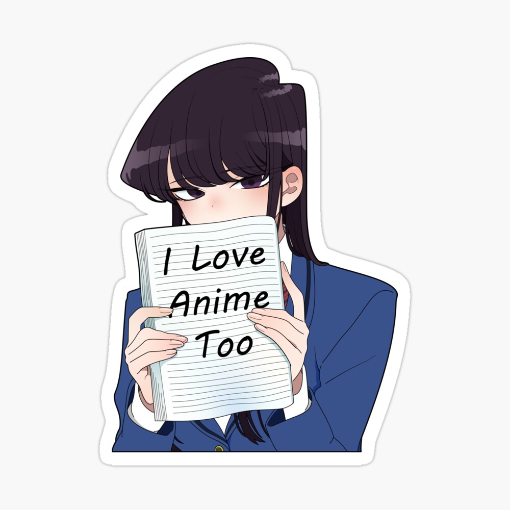 Komi-san loves anime