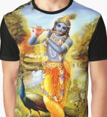 Yoga Hosen Bali Krishna Grafik T-Shirt