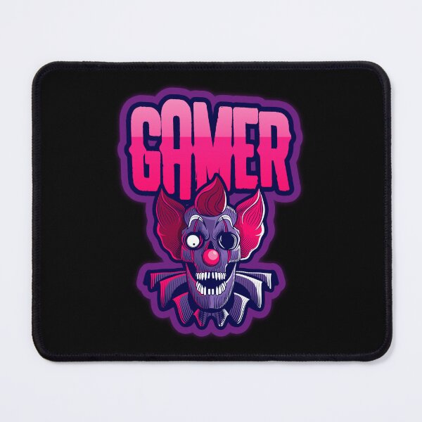 Item preview, Gamer with Scary looking Clown designed and sold by PRIVARSHU.