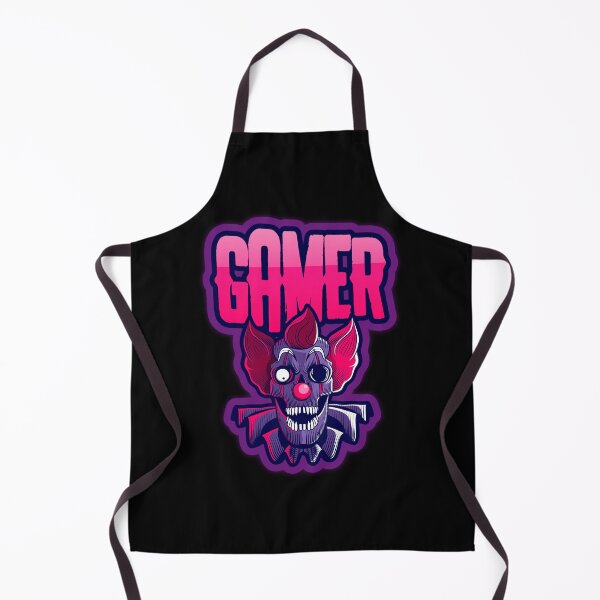 Item preview, Gamer with Scary looking Clown designed and sold by PRIVARSHU.