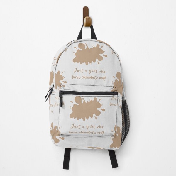 Item preview, Just A Girl Who Loves Chocolate Milk. Funny Cocoa Chocolate Stain designed and sold by Rebel-Design.