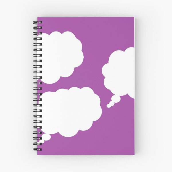 Item preview, thoughts in purple.. designed and sold by luvUluvMe.