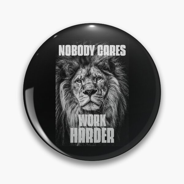 Item preview, Nobody Cares Work Harder Bodybuilding Motivational Workout designed and sold by adxota.