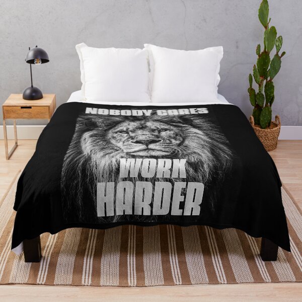 Item preview, Nobody Cares Work Harder Bodybuilding Motivational Workout designed and sold by adxota.