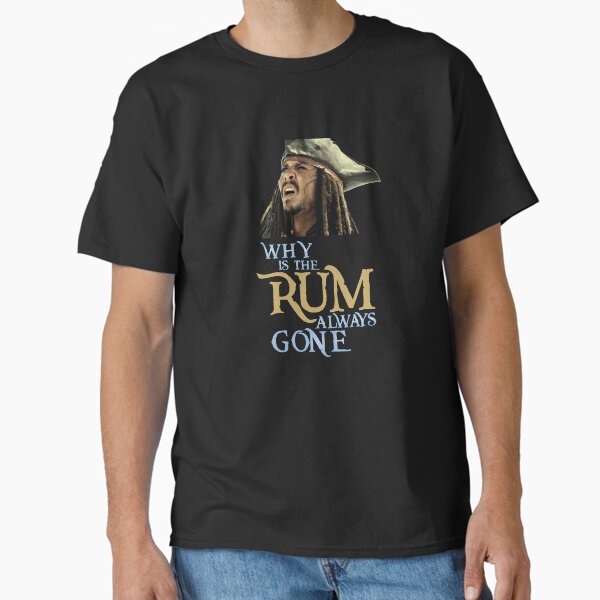 Artikel-Vorschau von  CAPTAIN JACK SPARROW – Warum der Rum immer weg ist, designt und verkauft von DESIGNLIMITLESS.